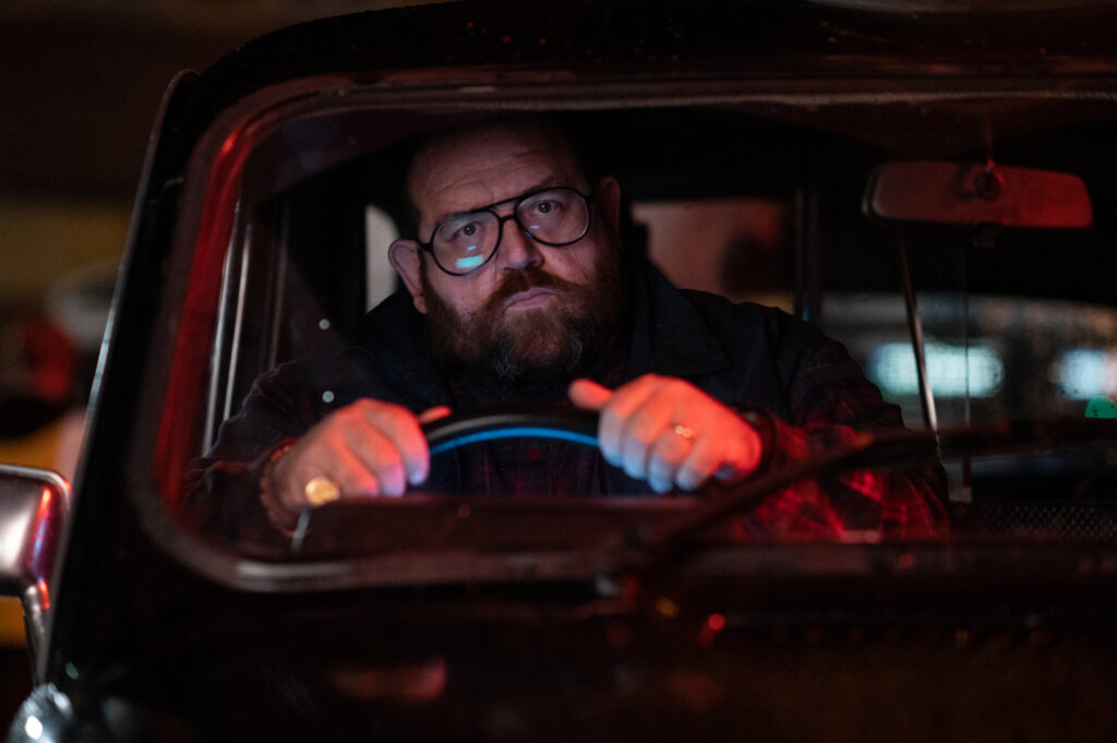 Nick Frost Black Cab