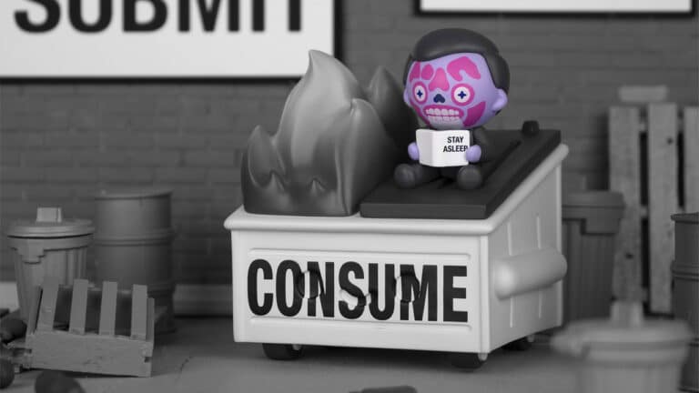 Obey, Consume, Buy Mondo’s THEY LIVE Poster And Figure From 100% Soft At SDCC