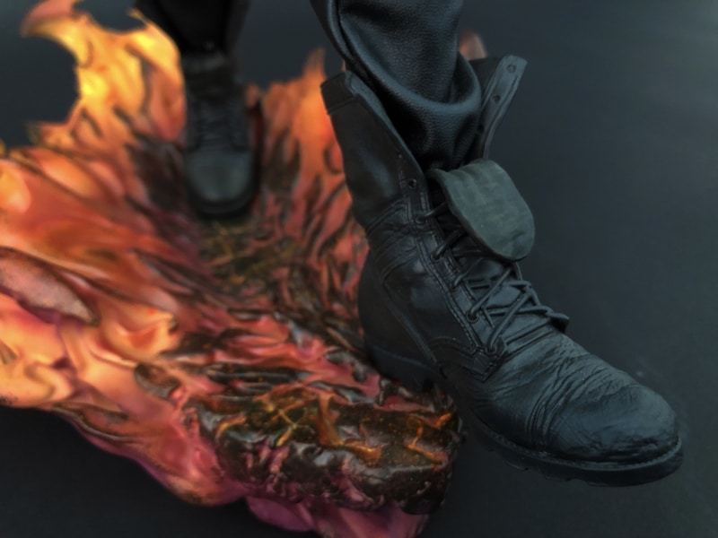 Side Show The Crow Boots