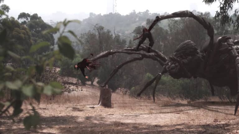 Exclusive Interview: Mike Mendez Kicks Butt With BIG ASS SPIDER!