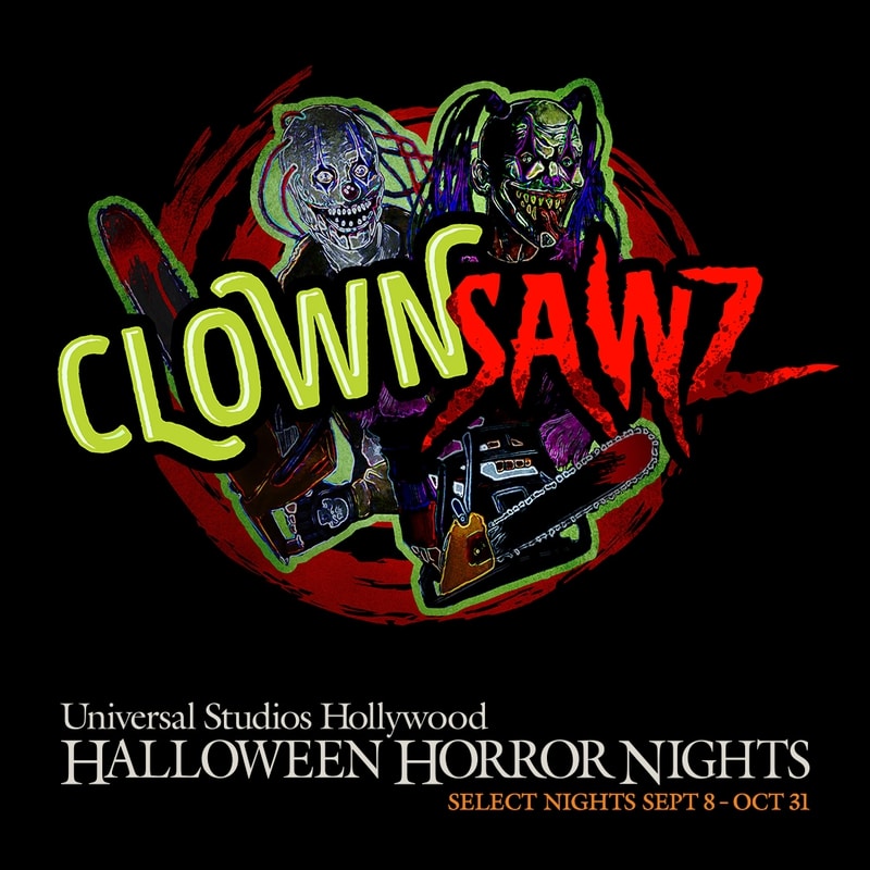 HHN 2022 at USH - Clownsawz