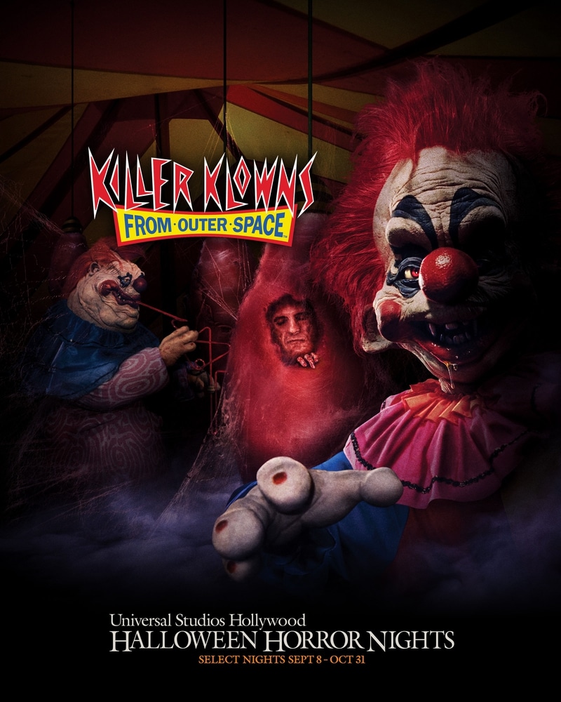 HHN 2022 at USH - Killer Klowns from Outer Space