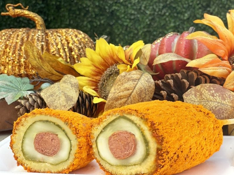 Halloween Blue Ribbon Corn Dog