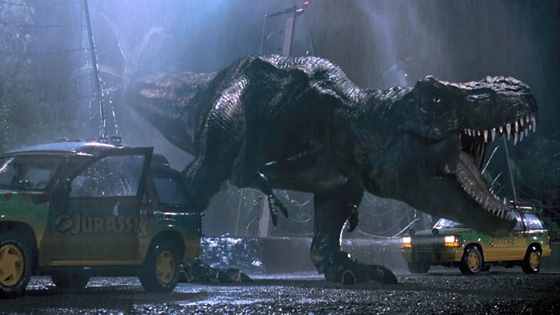 jurassic park t-rex