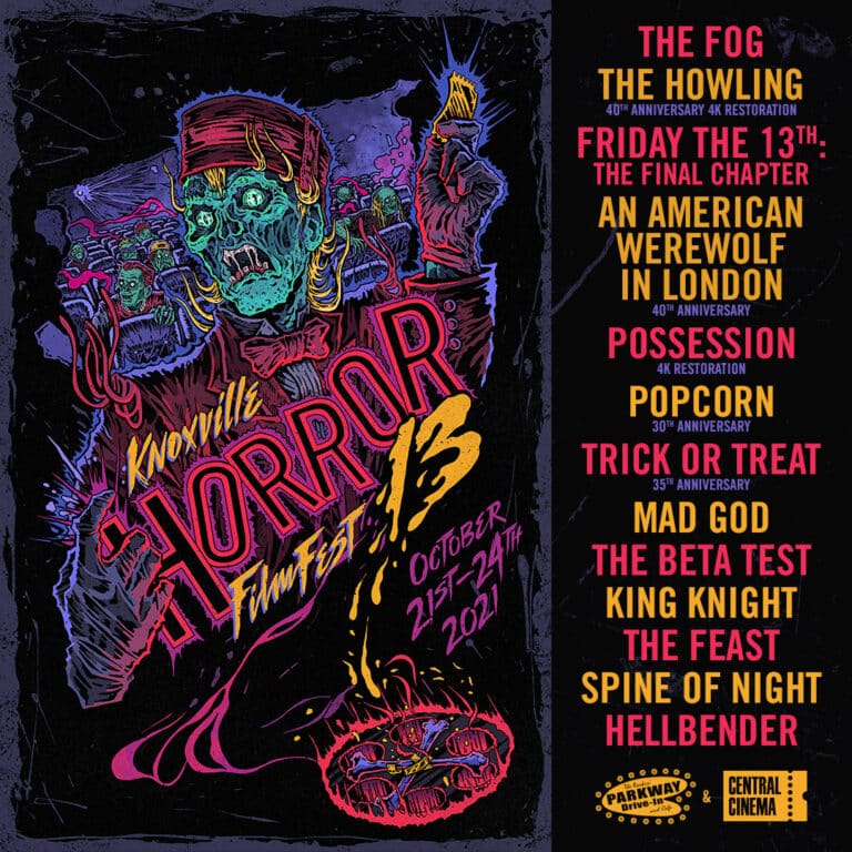 Knoxville Horror Film Fest 2021 Announces Full Feature Lineup & Grindhouse Grind-Out Details