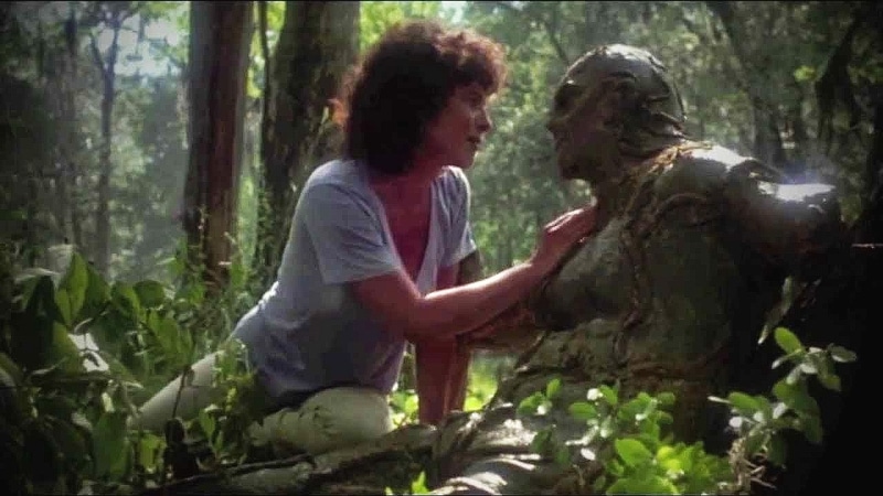 Swamp Thing Adrienne Barbeau Dick Durock