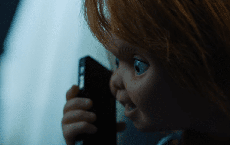 New CHUCKY Clip Finds Our Favorite Killer Doll Taunting Teens From The White House