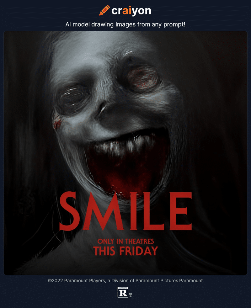 Craiyon AI Smile 2