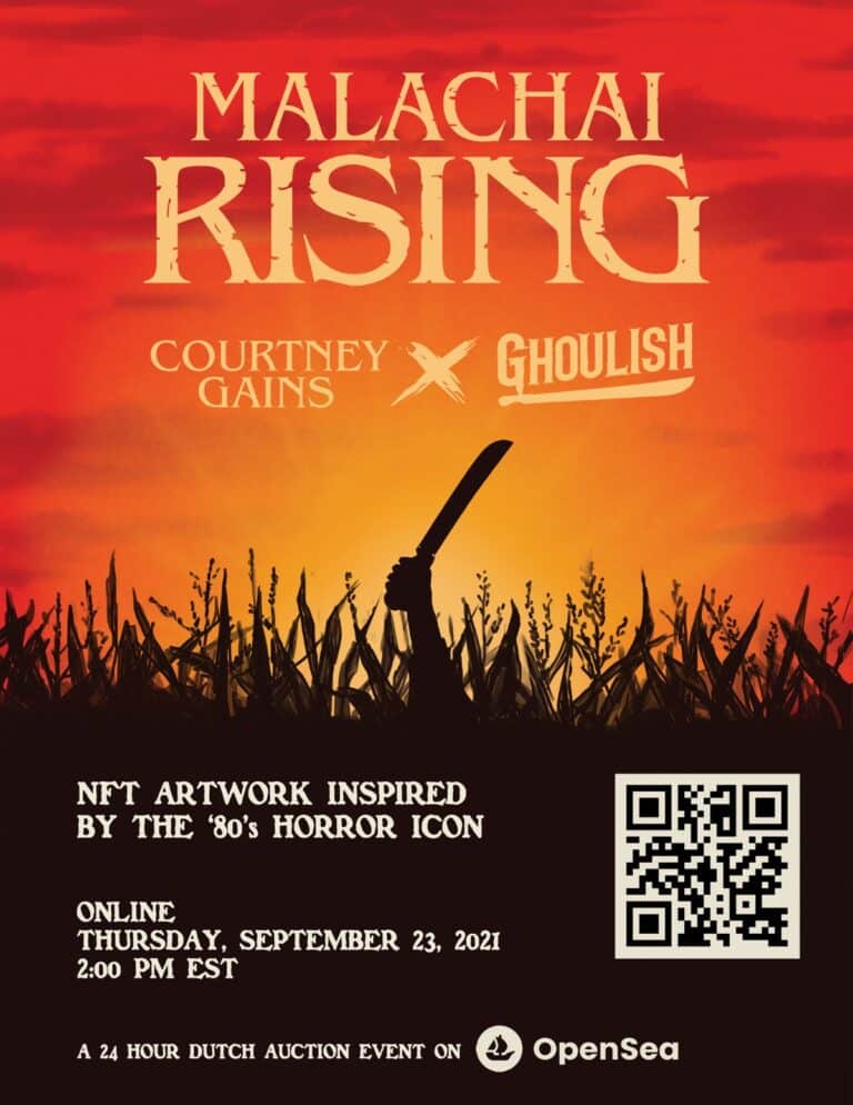 Courtney Gains’ MALACHAI RISING NFT