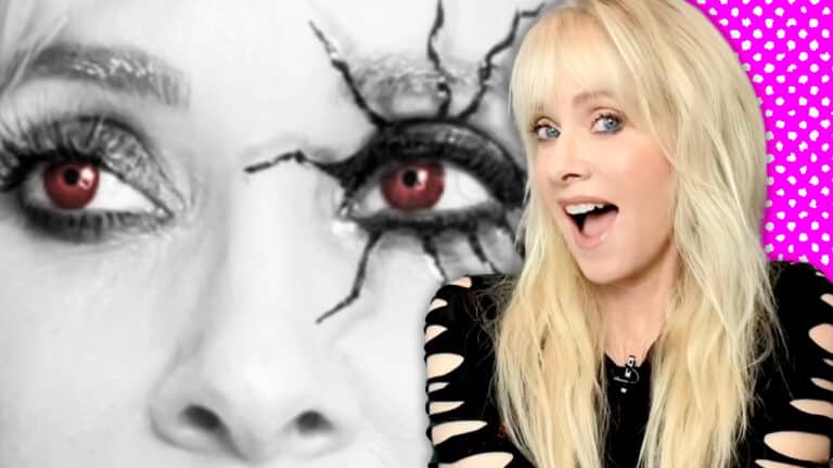 Divas Of Darkness: Barbara Crampton Transforms Into A Glamorous Spider