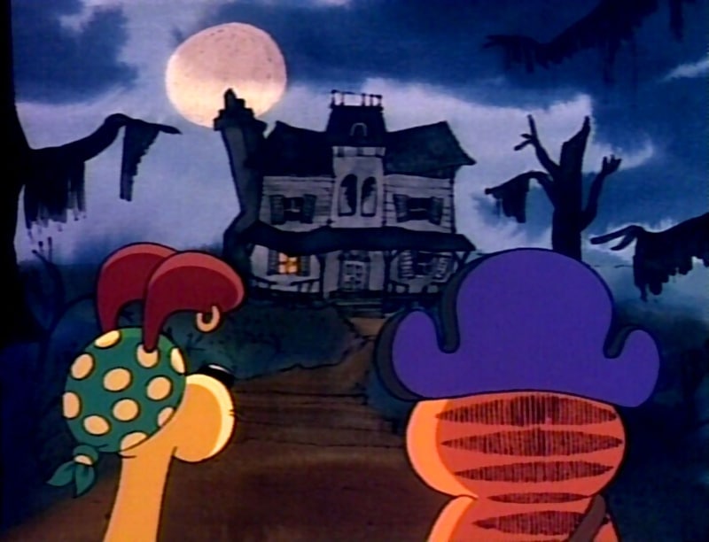 garfield odie pirate house