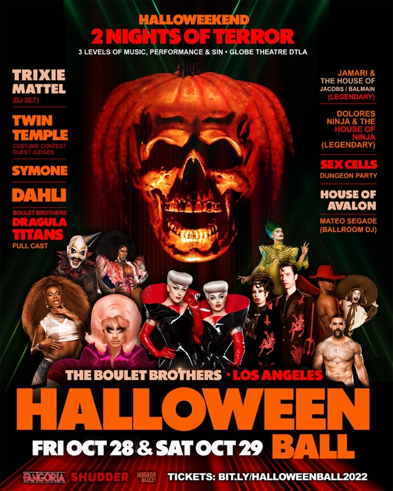 dragula halloween ball