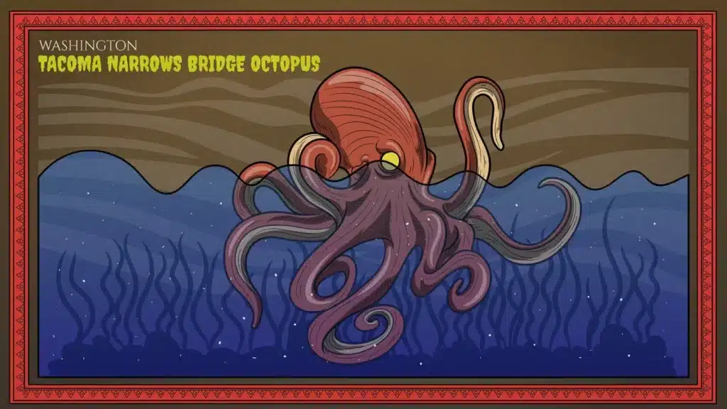 Washington’s Tacoma Narrows Bridge Octopus