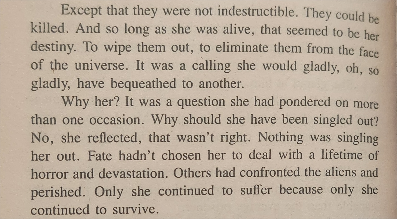 Brutal ALIEN 3 Novel Passage
