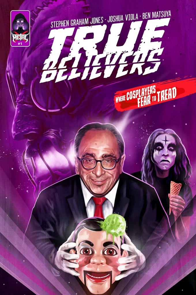 True Believers - R.L. Stine cover 