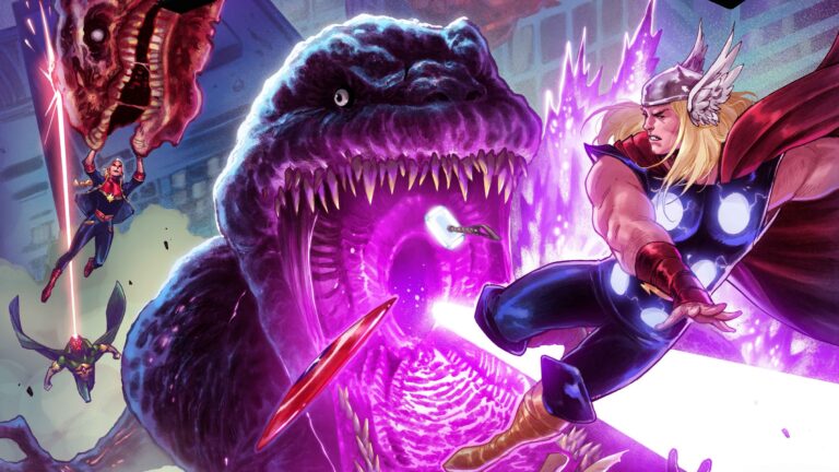 Avengers Godzilla Variant Cover - Marvel Comics