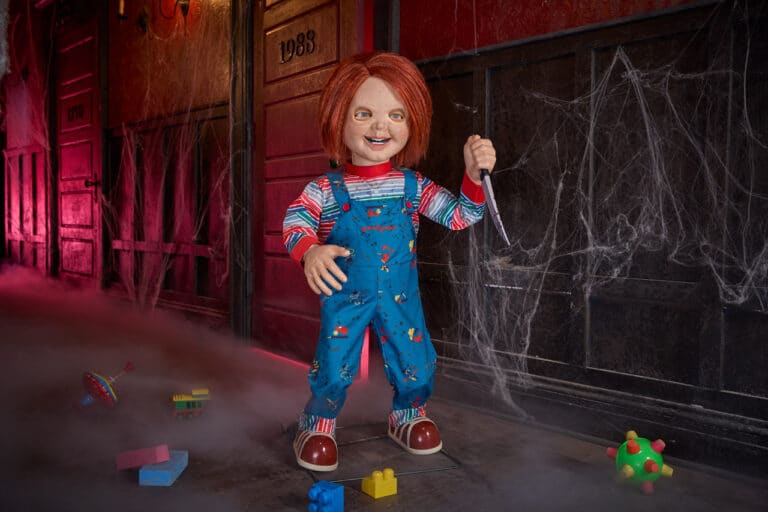 Chucky animatronic Home Depot Halloween 2024