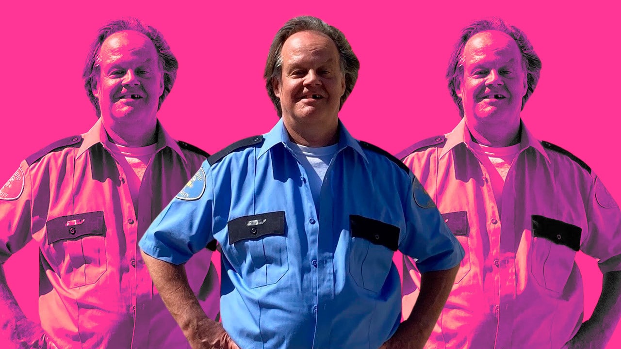 Maxxxine security guard Larry Fessenden