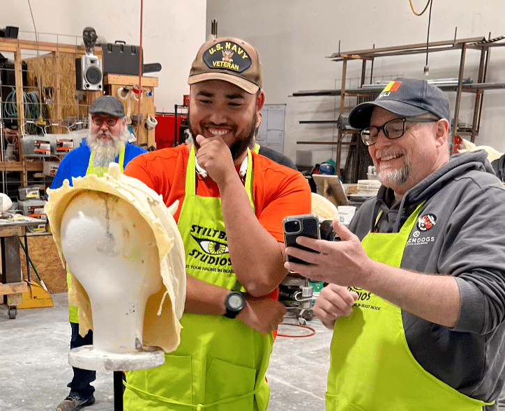 Stiltbeast Monster Camp How to Make a Mask Hatching