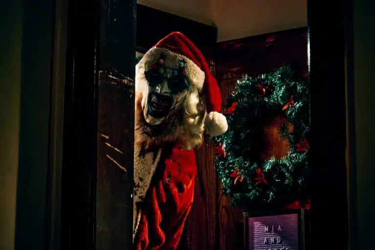 Say Hello To A Very Festive Art The Clown In New TERRIFIER 3 Stills