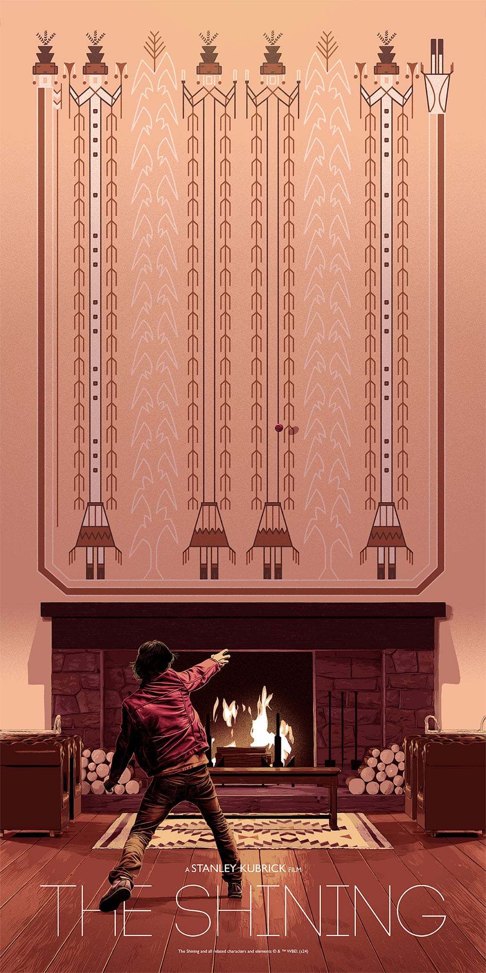 Mutant THE SHINING Woodson Poster SDCC
