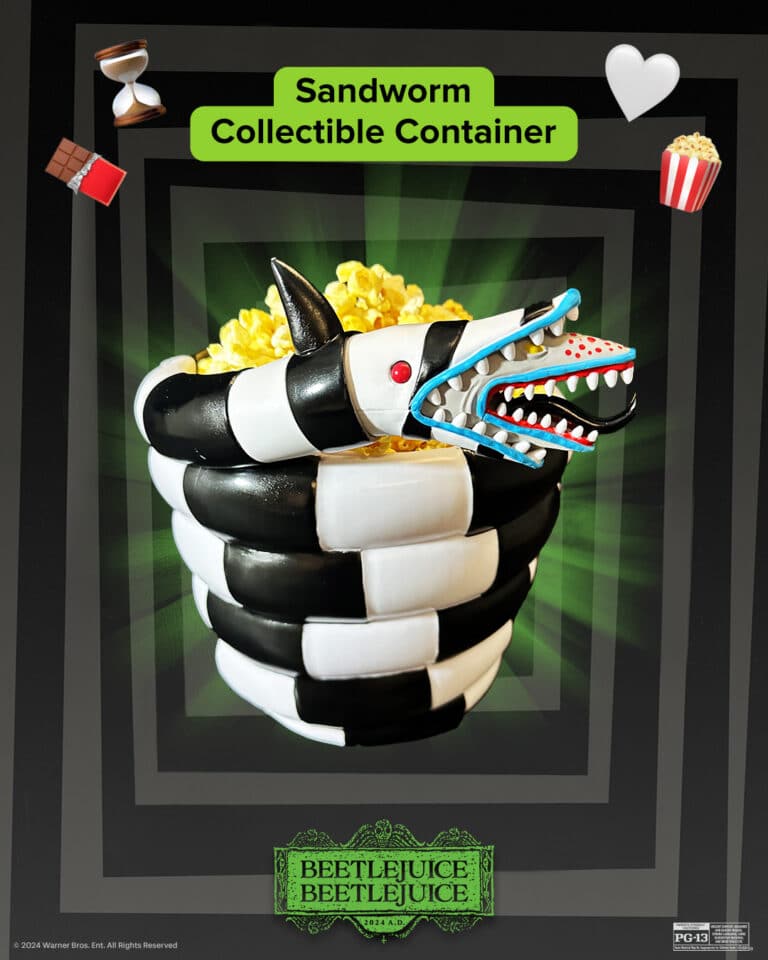 BEETLEJUICE BEETLEJUICE Popcorn Buckets Are Coming To Regal