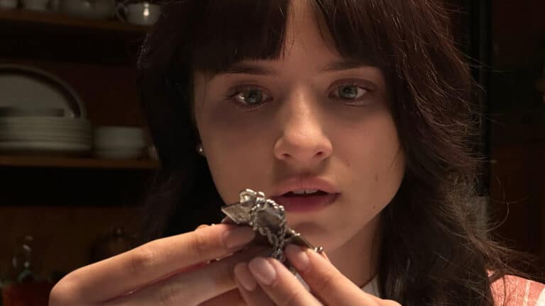 A still from The Curse of the Necklace