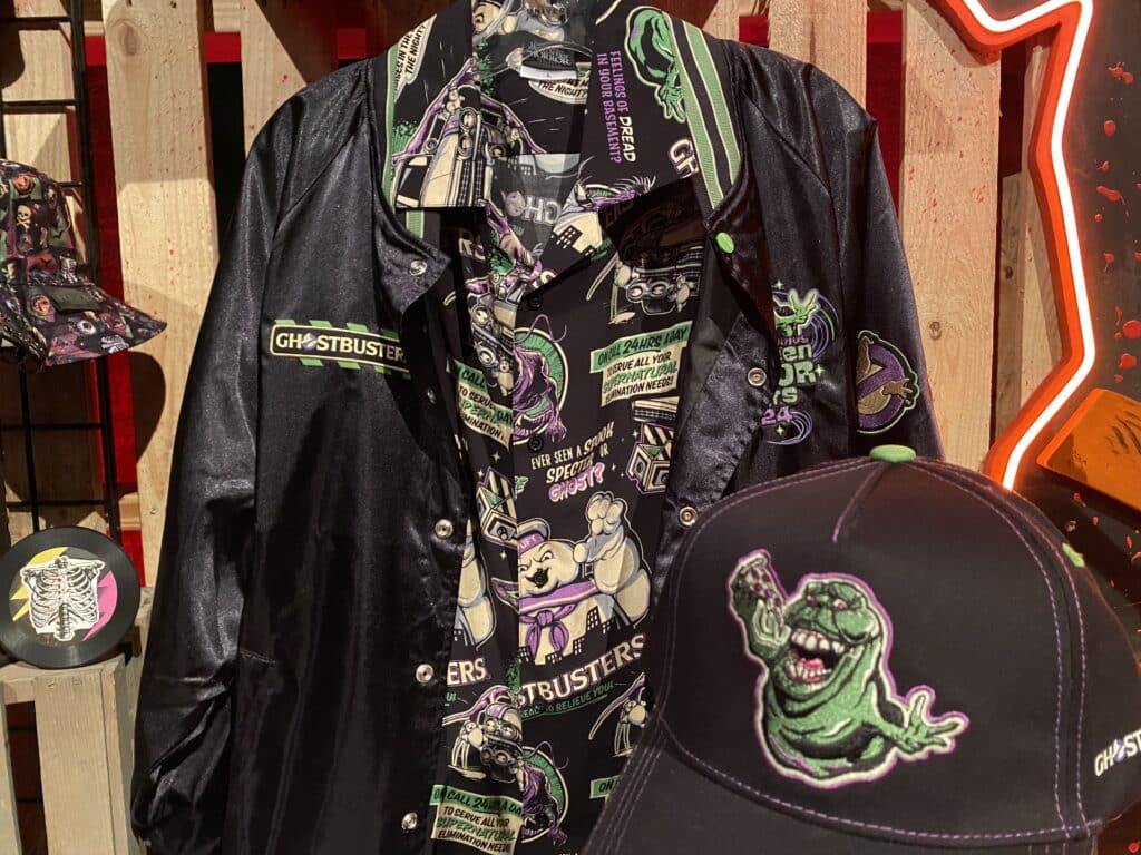 Horror Nights Orlando Ghostbusters Slimer Jacket tribute store merch
