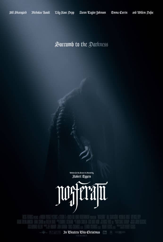 Poster for Robert Eggers' remake of Nosferatu