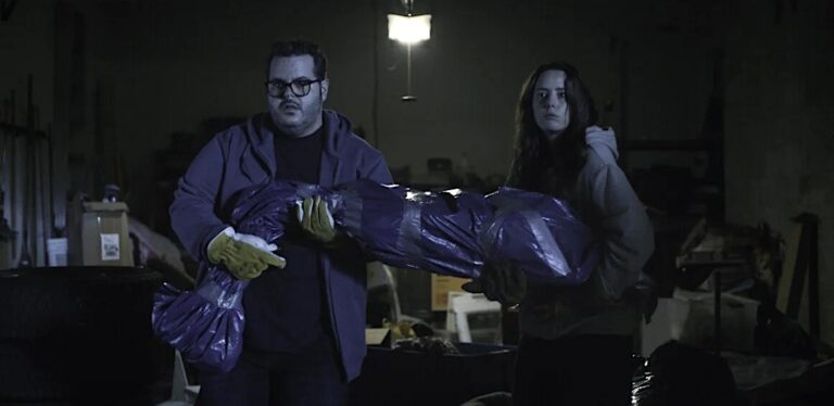 Adulthood still featuring Josh Gad and Kaya Scodelario