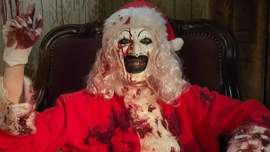 terrifier 3 art the clown santa
