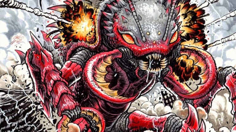 Antra in Mothra: Queen of the Monsters - IDW