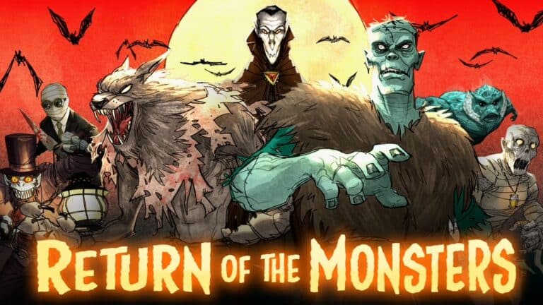 RETURN OF THE MONSTERS Graphic Novel Is An Epic Crossover Of Horror Icons