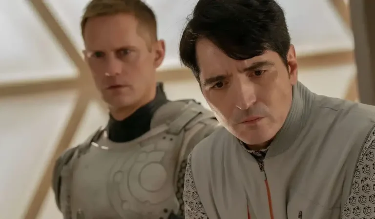 New MURDERBOT Images Preview Stars Alexander Skarsgård And David Dastmalchian In Action