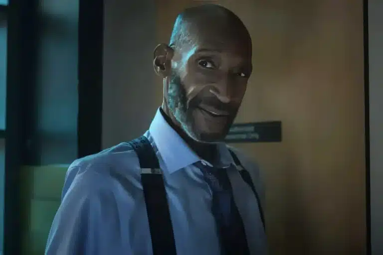 The late, great Tony Todd in FINAL DESTINATION BLOODLINES (2025)