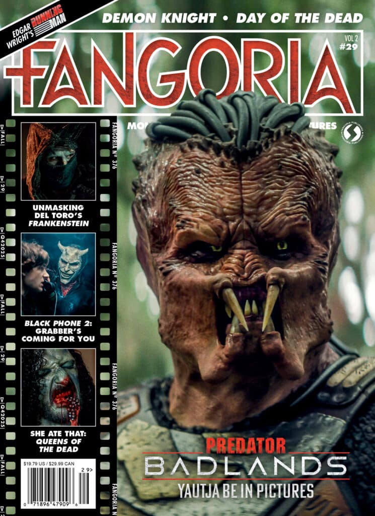 FANGORIA #29 Cover PREDATOR: BADLANDS (Credit: FANGORIA)