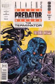 ALIENS VS PREDATOR VS TERMINATOR ISSUE 4: FUTURE HELL (Credit: Dark Horse)