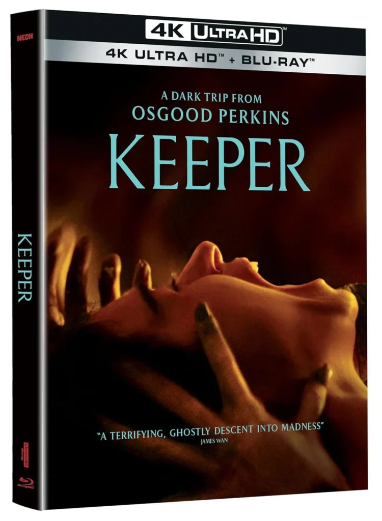 Keeper 4K UHD/Blu-ray release by NEON