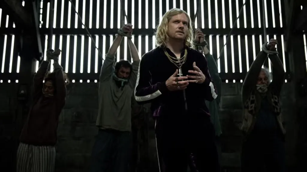 Jack O'Connell as Jimmy Crystal in 28 YEARS LATER: THE BONE TEMPLE