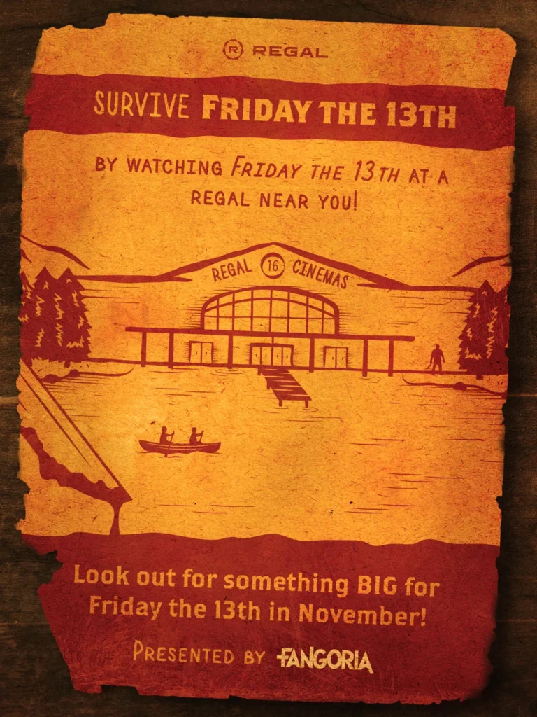 Regal and FANGORIA present FRIDAY THE 13TH Screenings (Credit: Regal)