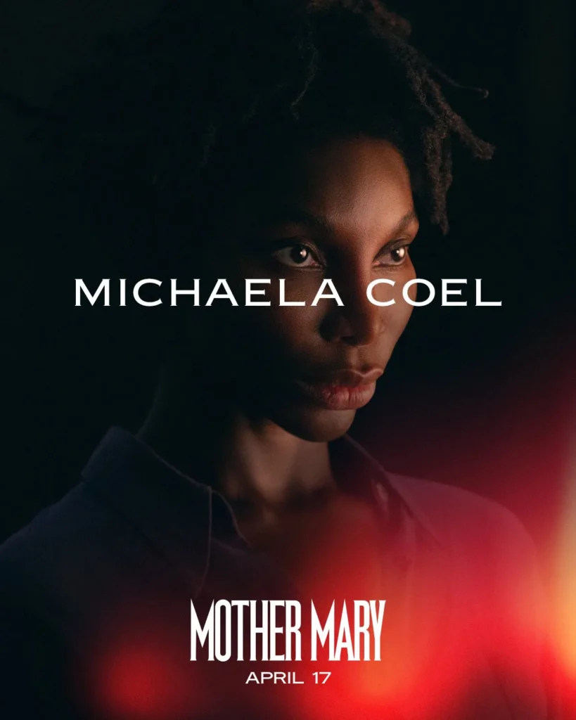 Michaela Coel in David Lowery's MOTHER MARY (Credit: A24)