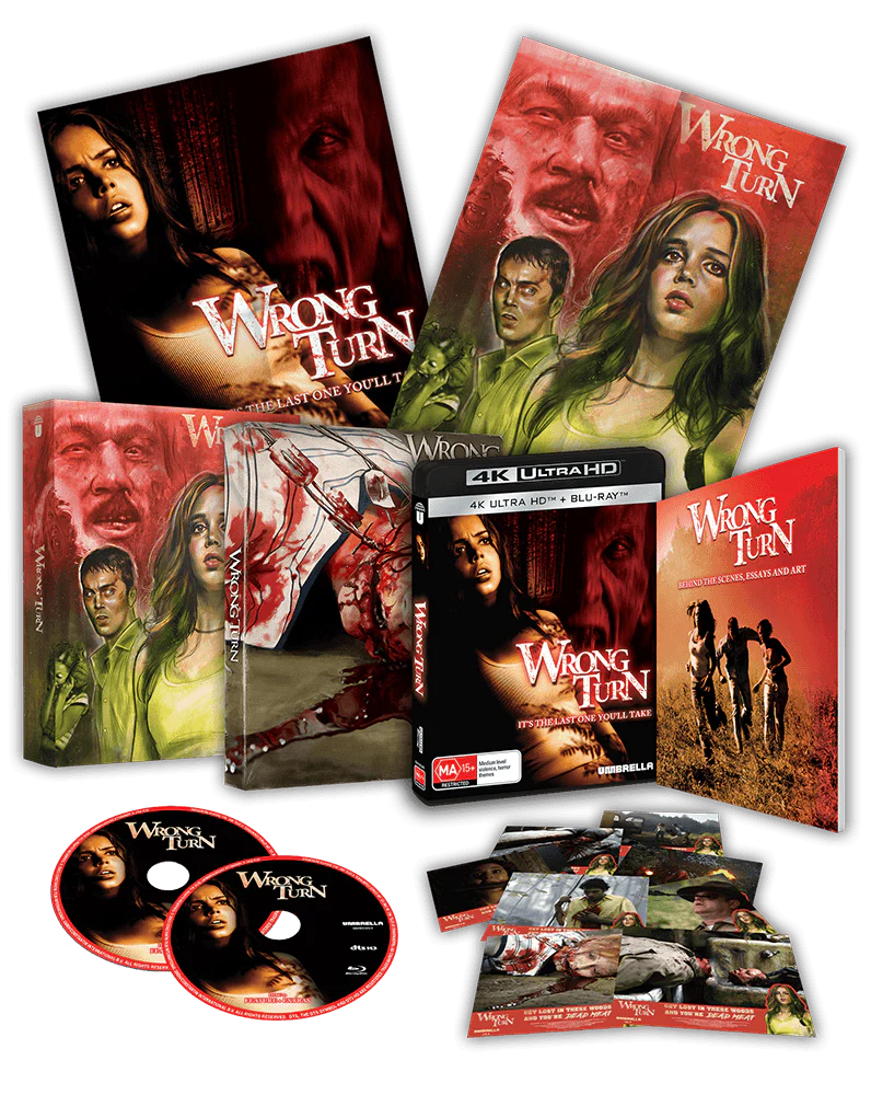 Wrong Turn (4K + Blu-ray Collector's Edition) - Umbrella Entertainment