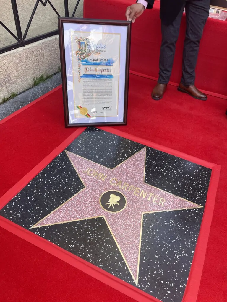John Carpenter Star Hollywood Walk of Fame