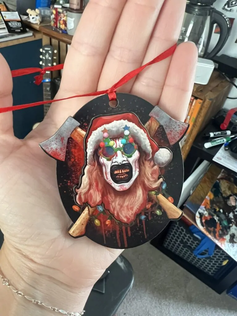Art the Clown TERRIFIER 3 Christmas Ornament HHN