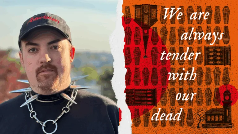 BURNT SPARROW: WE ARE ALWAYS TENDER WITH OUR DEAD Author Eric LaRocca (Credit: Titan Books)