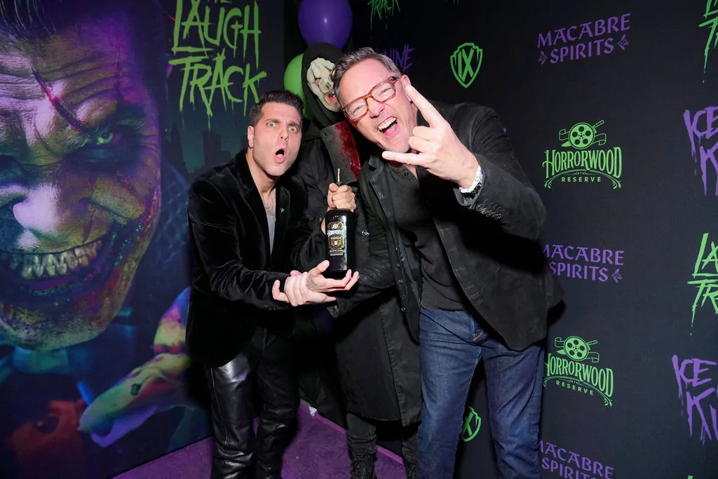 Ice Nine Kills' Spencer Charnas and Macabre Spirits' Matthew Lillard (Credit: Jordan Strauss Photography)