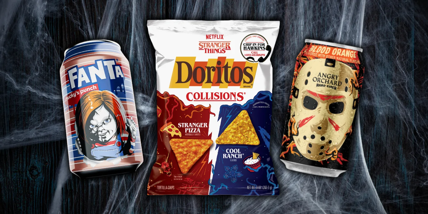 2025's Halloween snack offerings (Credit: The Coca-Cola Company/PepsiCo Foods/Angry Orchard)