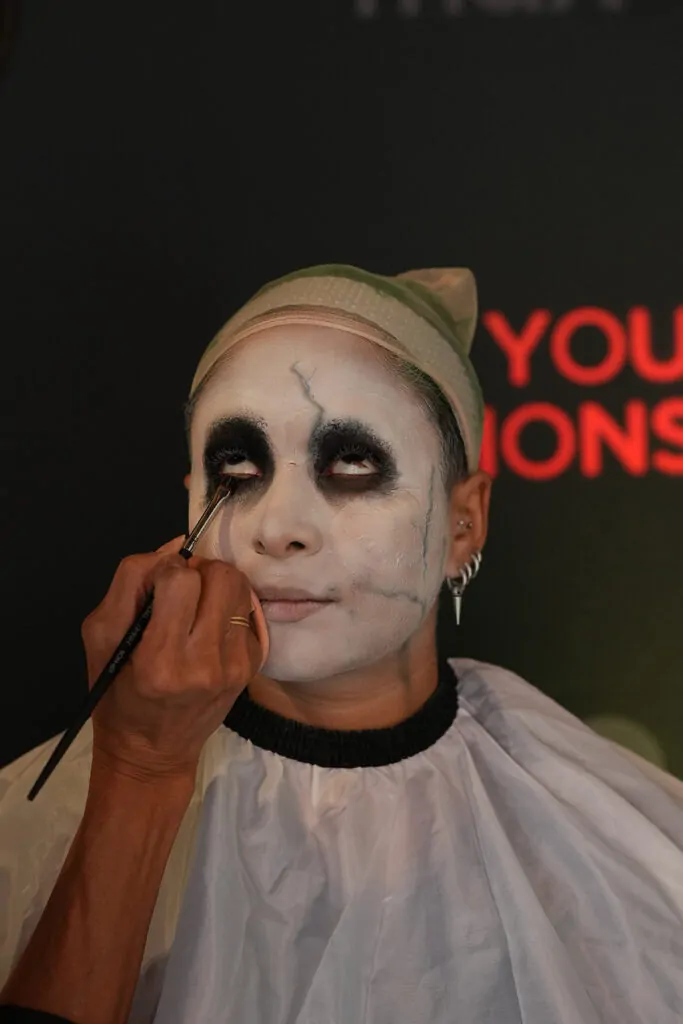 THE NUN FX Makeup Transformation