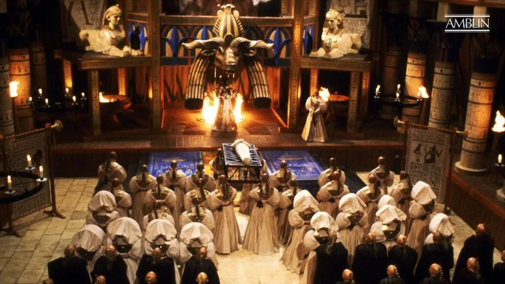 YOUNG SHERLOCK HOLMES death cult (Credit: Amblin)