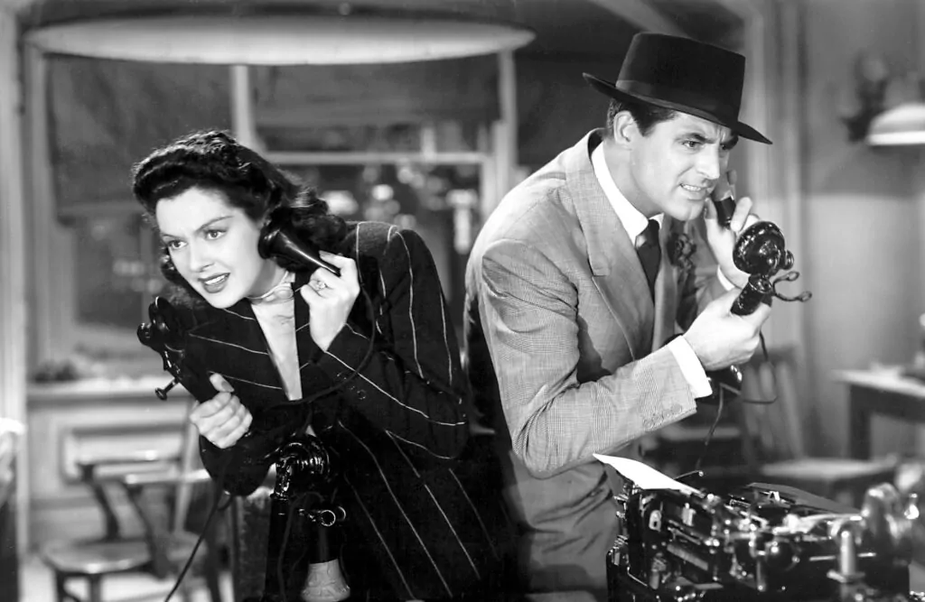 HIS GIRL FRIDAY (Credit: IMDb)